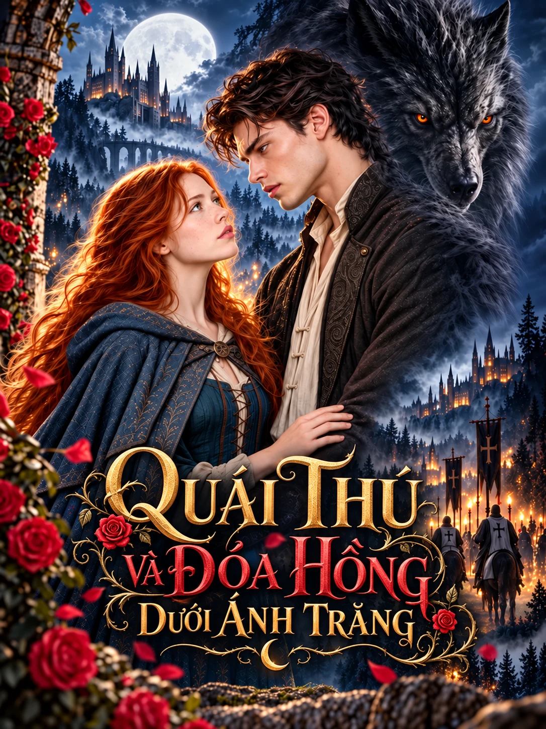 Quái Thú Và Đóa Hồng Dưới Ánh Trăng