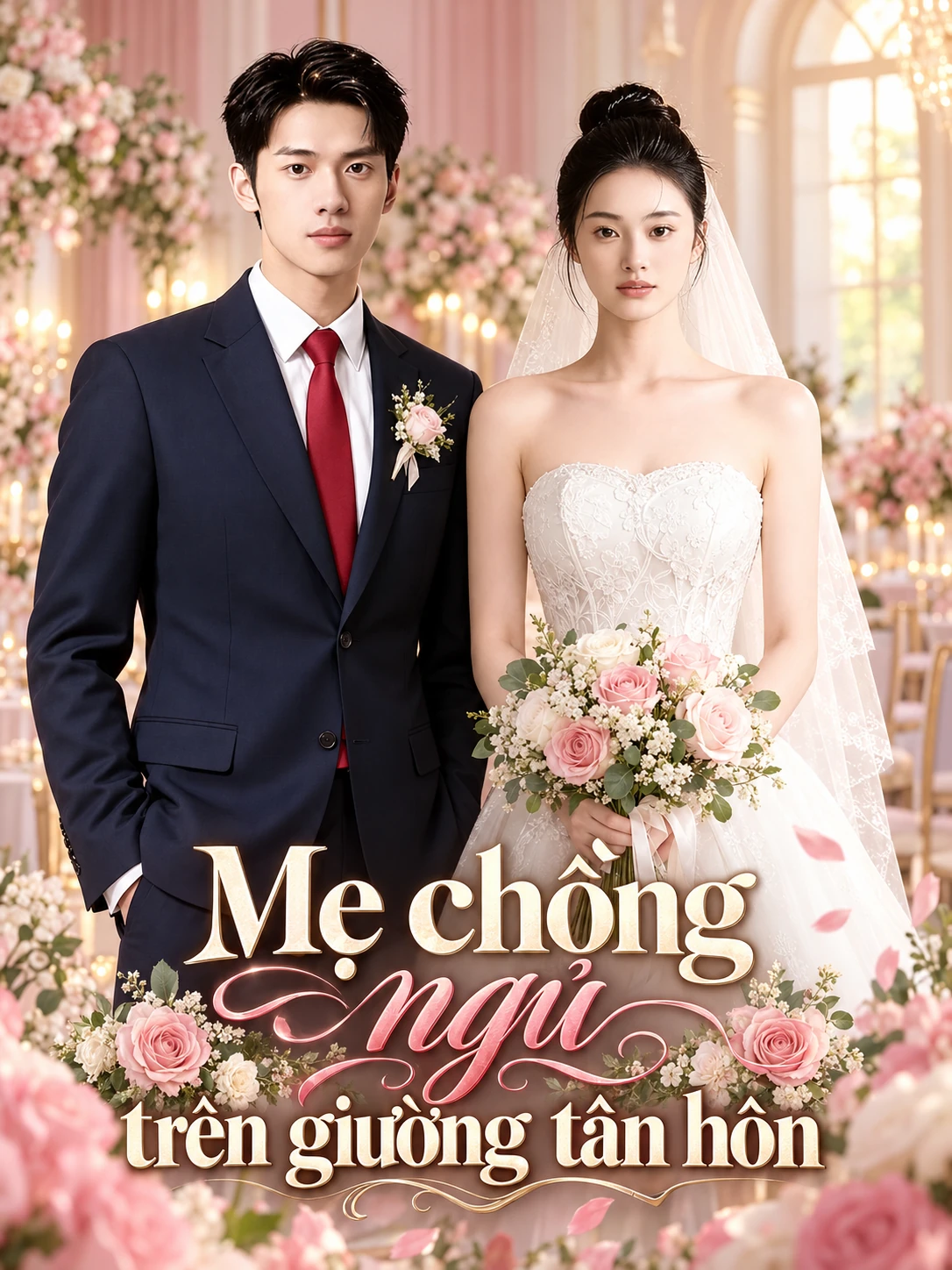 Mẹ chồng ngủ trên giường tân hôn